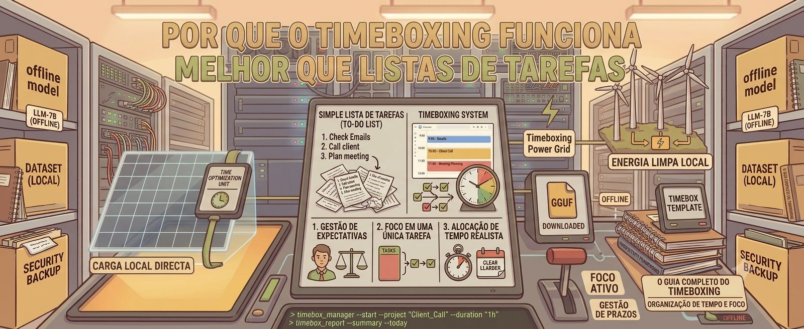 Por Que o Timeboxing Funciona Melhor Que Listas de Tarefas