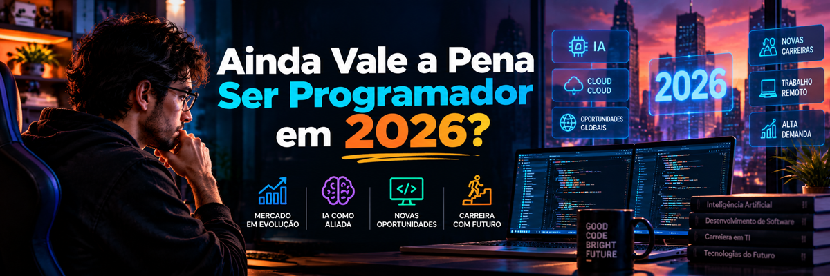 Ainda Vale a Pena Ser Programador em 2026?