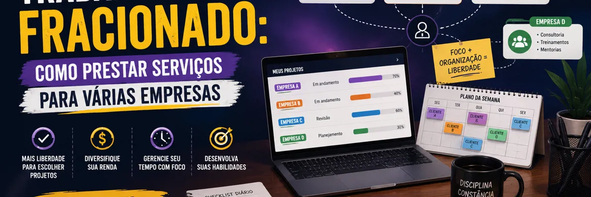 Trabalho Fracionado: Como Prestar Serviços Para Várias Empresas