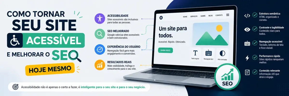 Como Tornar Seu Site Acessível e Melhorar o SEO Hoje Mesmo