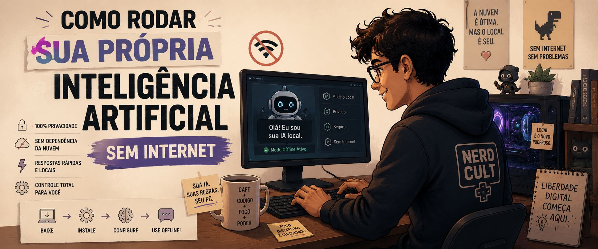 Como Rodar Sua Própria Inteligência Artificial Sem Internet