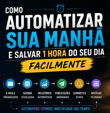 Como Automatizar Sua Manhã e Salvar 1 Hora do Seu Dia Facilmente