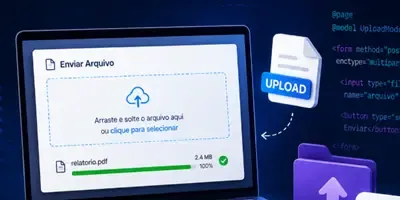 Como Fazer Upload de Arquivos em Razor Pages Sem Bibliotecas