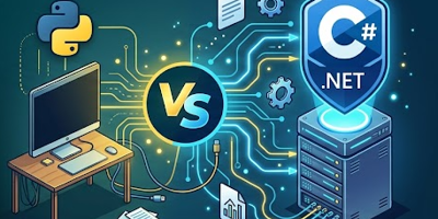 C# vs Python para Automações: Quando Usar C# e .NET