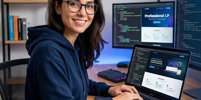 Como Criar uma Landing Page Profissional com HTML, CSS e JavaScript do Zero